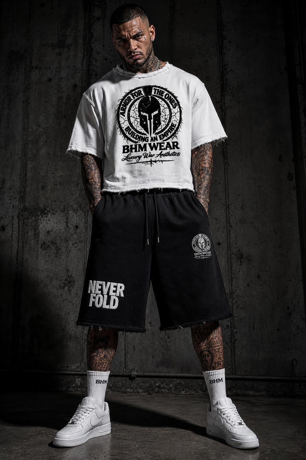 Never fold Box t short set